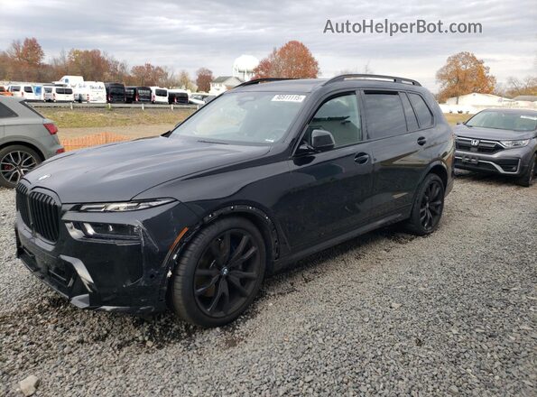 5UX23EM01P9P90503 2023 BMW X7 Black Przód lewy