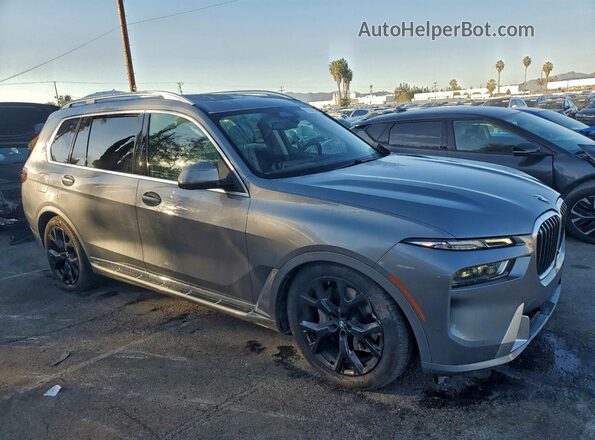 5UX23EM01S9Z23740 2025 BMW X7 Серый Передняя правая четверть