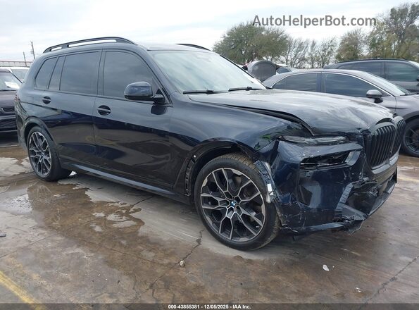 5UX23EM02R9S16477 2024 BMW X7 Black Передня права чверть