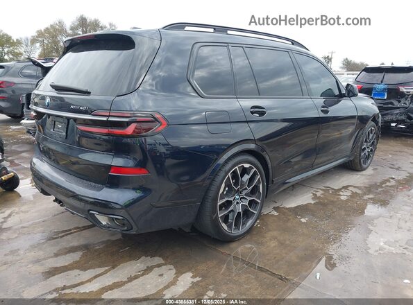 5UX23EM02R9S16477 2024 BMW X7 Black Задня права чверть