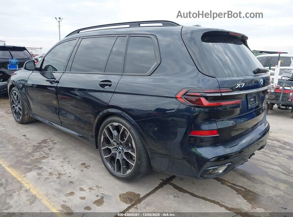 5UX23EM02R9S16477 2024 BMW X7 Black Задня ліва чверть