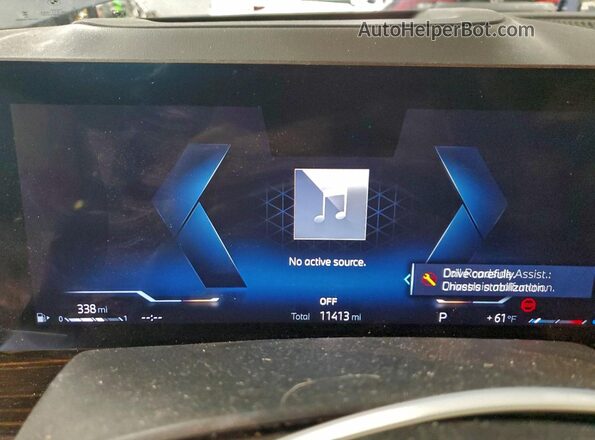 5UX23EM02R9V75831 2024 BMW X7 Gray Вид щитка приладів