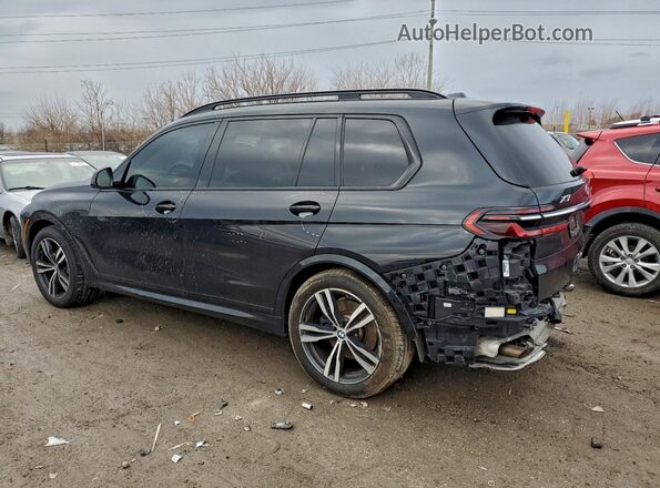 5UX23EM04P9P64302 2023 BMW X7 Black Tył lewy