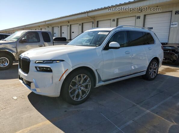 5UX23EM04R9U60129 2024 BMW X7 White Front left
