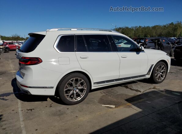 5UX23EM04R9U60129 2024 BMW X7 White Rear right