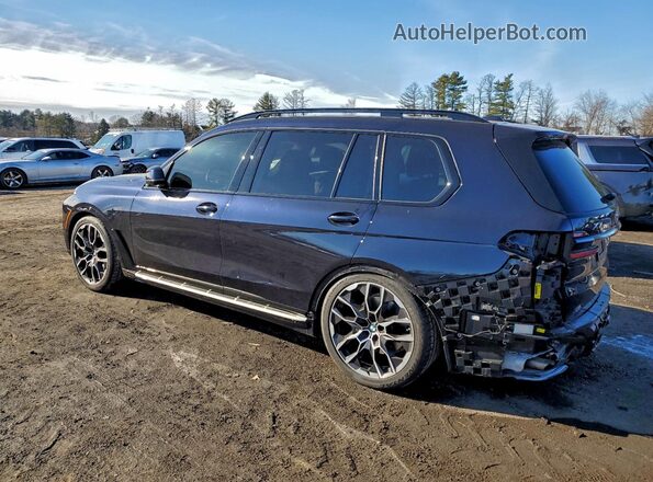 5UX23EM05R9U65971 2024 BMW X7 Blue Rear left