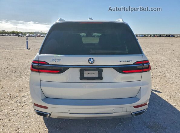 5UX23EM07P9P96161 2023 BMW X7 White Вид ззаду