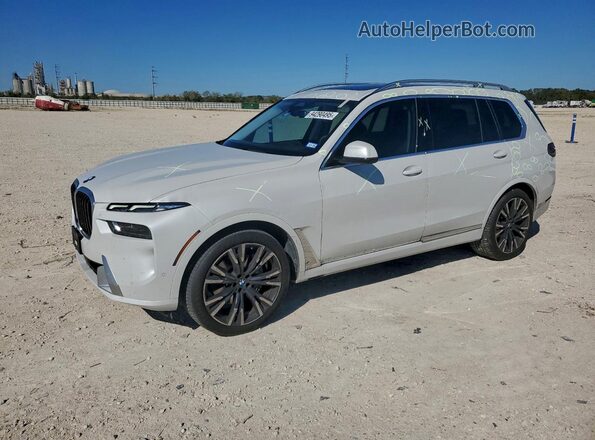 5UX23EM07P9P96161 2023 BMW X7 White Передня ліва чверть