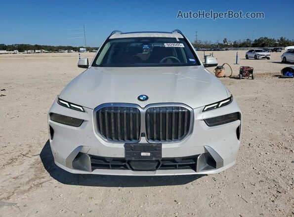 5UX23EM07P9P96161 2023 BMW X7 White Вид спереду