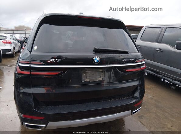 5UX23EM07R9T59490 2024 BMW X7 Black 