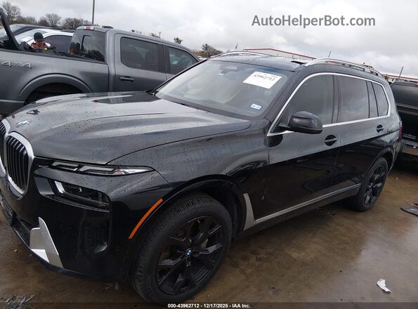 5UX23EM07R9T59490 2024 BMW X7 Black Սալոնի 360 աստիճան տեսք