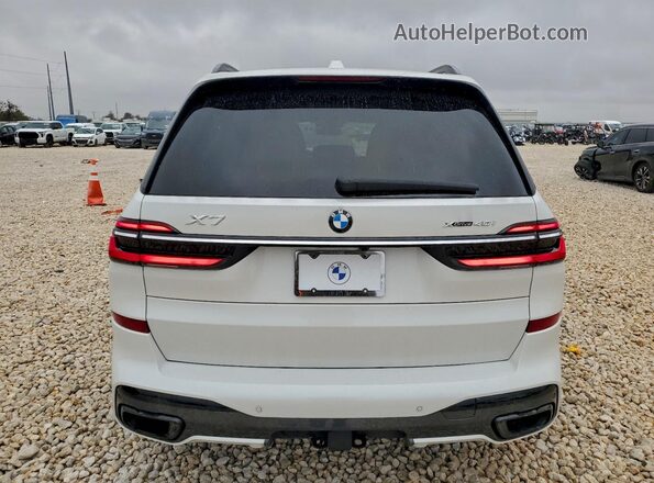 5UX23EM08P9R39909 2023 BMW X7 White Rear view