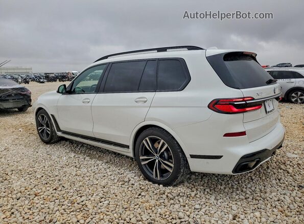5UX23EM08P9R39909 2023 BMW X7 White Rear left