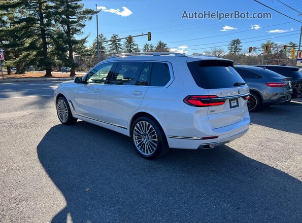 5UX23EM09P9P49780 2023 BMW X7 White Задня права чверть