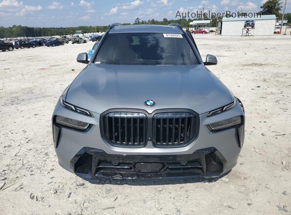 5UX23EM09P9P72007 2023 BMW X7 Gray Vista frontal