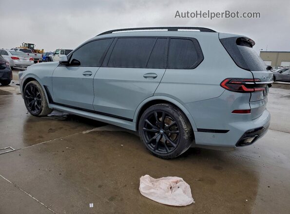 5UX23EM0XP9P37038 2023 BMW X7 Silver Trasero izquierdo