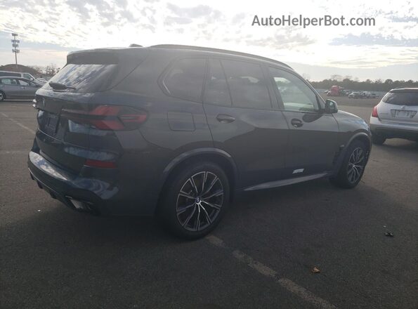 5UX23EU08R9T54363 2024 BMW X5 Серый Задняя правая четверть