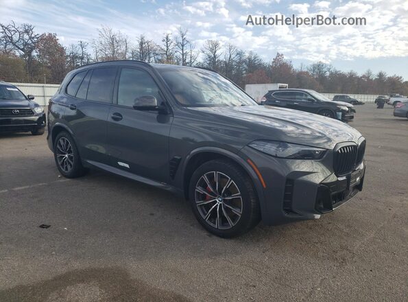 5UX23EU08R9T54363 2024 BMW X5 Серый Передняя правая четверть