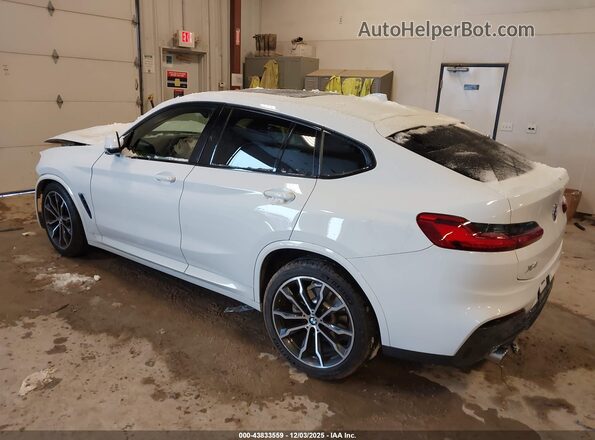 5UX2V1C06M9H07053 2021 BMW X4 White Tył lewy