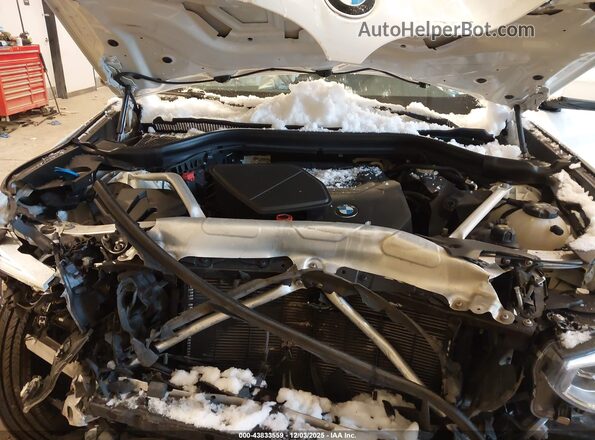 5UX2V1C06M9H07053 2021 BMW X4 White Widok z tyłu