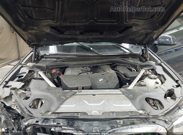 5UX2V1C08L9C45867 2020 BMW X4 Черный Вид сзади