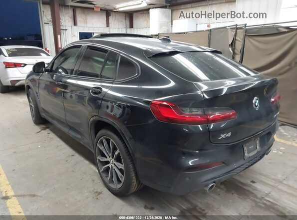 5UX2V1C08L9C45867 2020 BMW X4 Черный Задняя левая четверть