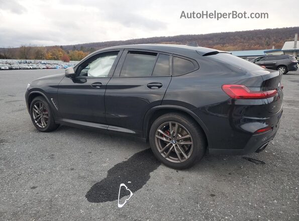 5UX2V5C09M9E07630 2021 BMW X4 Черный Задняя левая четверть