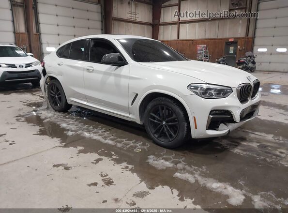 5UX2V5C0XM9D85248 2021 BMW X4 Белый Передняя правая четверть