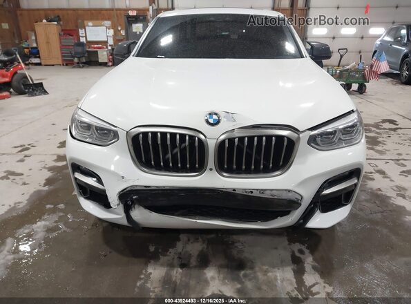 5UX2V5C0XM9D85248 2021 BMW X4 Белый Вид спереди