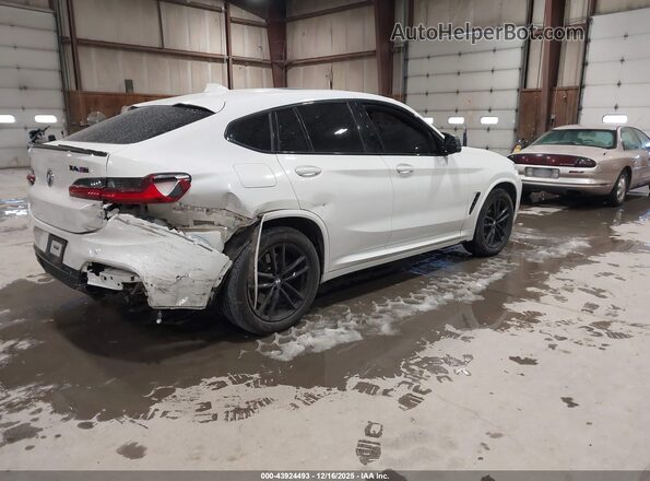 5UX2V5C0XM9D85248 2021 BMW X4 Белый Задняя правая четверть