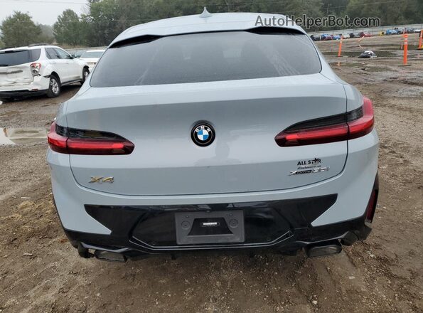 5UX33DT00P9S79753 2023 BMW X4 Синий Вид сзади