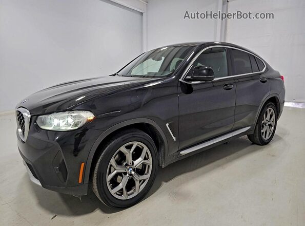 5UX33DT02N9M98730 2022 BMW X4 Black Trasero derecho