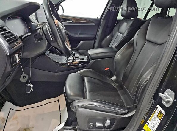 5UX33DT02N9M98730 2022 BMW X4 Black Vista interior trasera