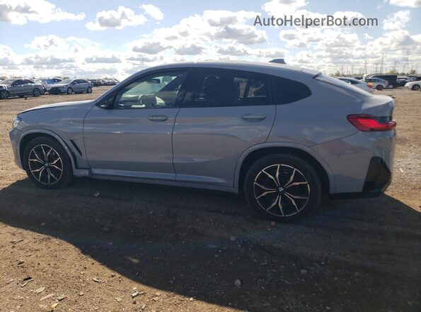 5UX33DT03R9T76447 2024 BMW X4 Gray Задня ліва чверть