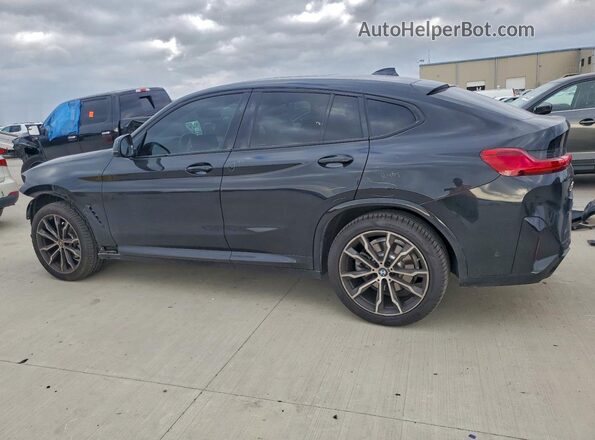 5UX33DT07N9M78473 2022 BMW X4 Черный Задняя левая четверть