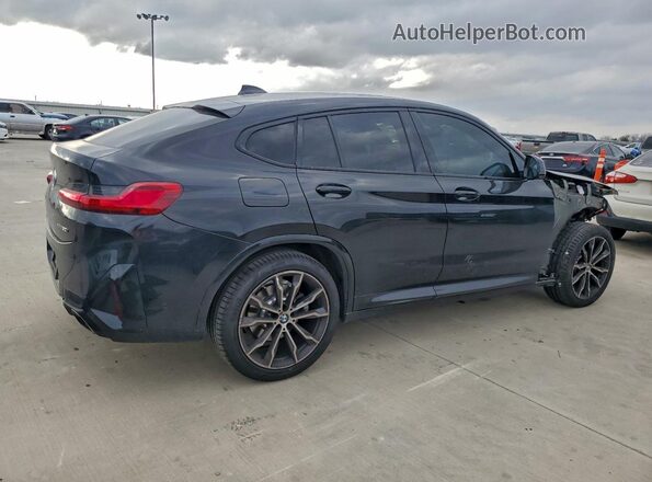 5UX33DT07N9M78473 2022 BMW X4 Черный Задняя правая четверть