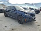 2022 Bmw X4 Xdrive30i Синий vin: 5UX33DT08N9L26010