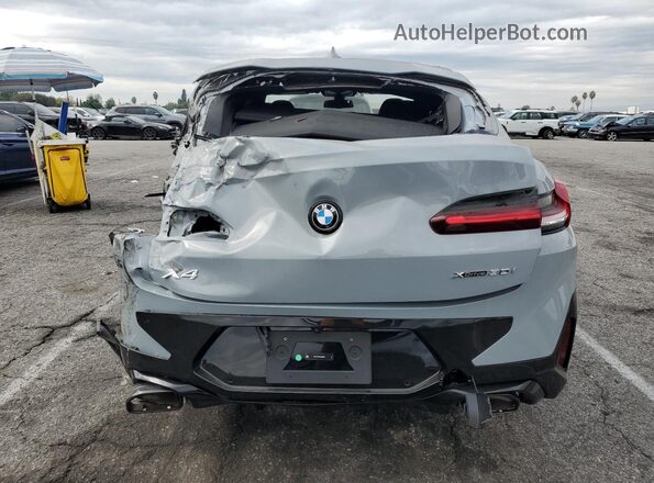 5UX33DT08S9087540 2025 BMW X4 Серый Вид сзади