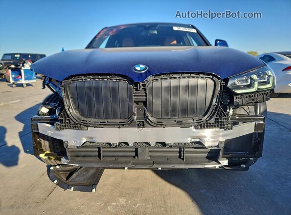 5UX33DT08S9118141 2025 BMW X4 Синий Вид спереди
