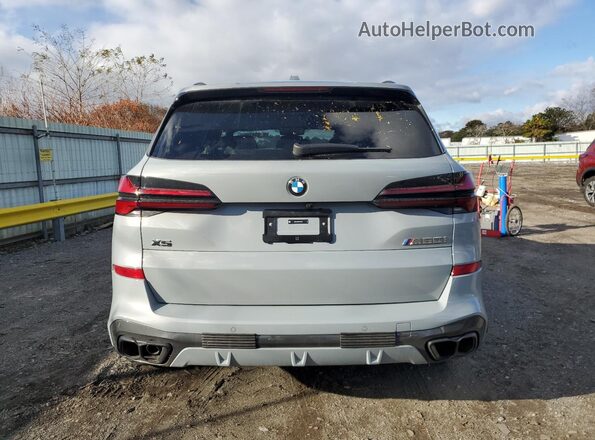 5UX33EU02T9101647 2026 BMW X5 Gray უკანა ხედი
