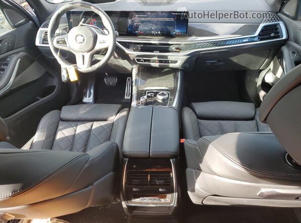 5UX33EU02T9101647 2026 BMW X5 Gray წინა პანელის ხედი