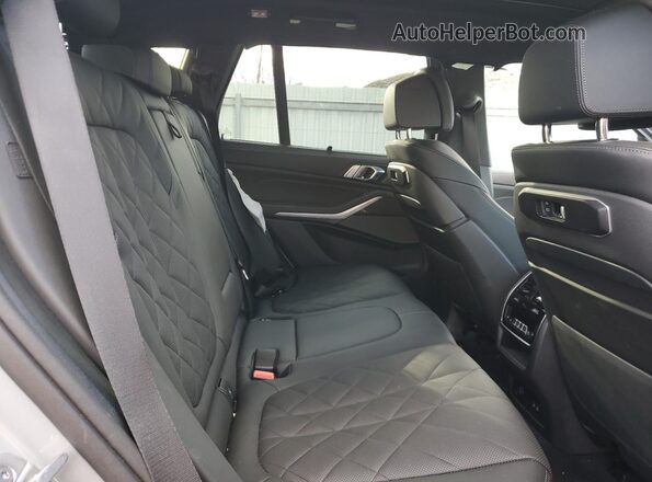 5UX33EU02T9101647 2026 BMW X5 Gray უკანა სალონის ხედი