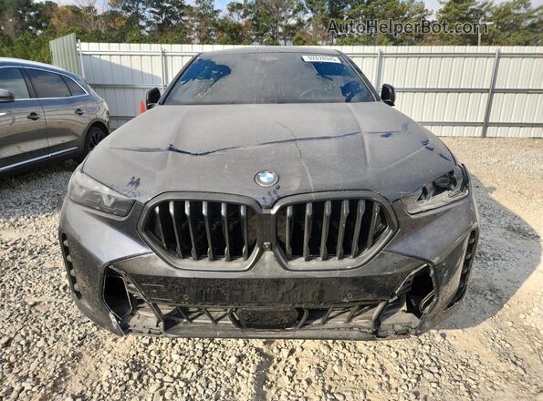 5UX33EX02R9S91440 2024 BMW X6 Черный Вид спереди