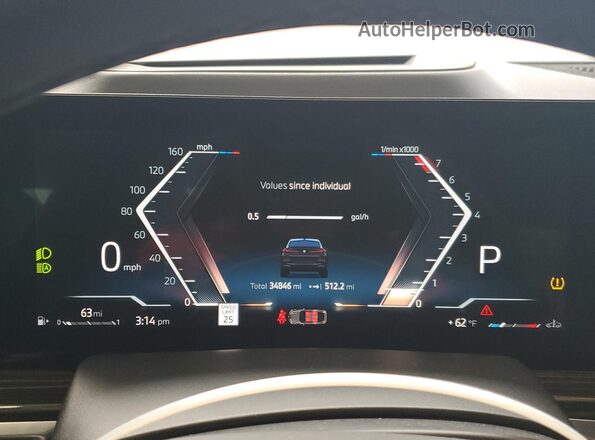 5UX33EX04S9W32522 2025 BMW X6 Черный 