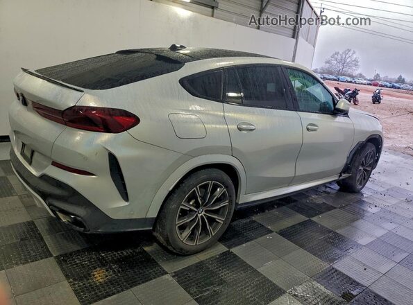 5UX33EX07R9T44164 2024 BMW X6 White Задня права чверть