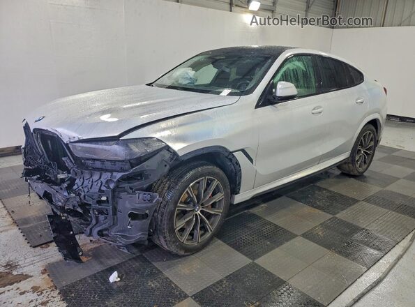 5UX33EX07R9T44164 2024 BMW X6 White Передня ліва чверть