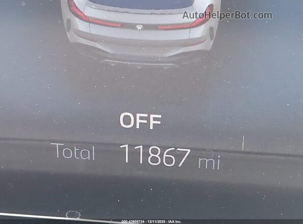 5UX33EX07R9U86403 2024 BMW X6 Gray 