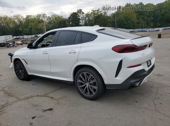 5UX33EX08R9V57494 2024 BMW X6 White Задня ліва чверть