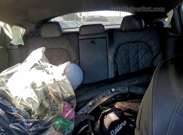 5UX33EX09S9W97687 2025 BMW X6 Черный Вид задних сидений
