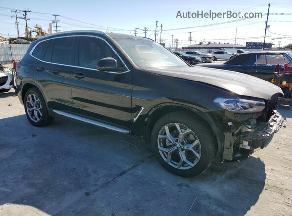 5UX43DP02R9T99216 2024 BMW X3 Black წინა მარჯვენა